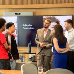 Estudantes na aula especial do BTG Pactual