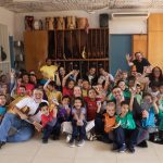 Lar das Crianças da CIP em ação de Rosh Hashaná com o rabino Micha Gamerman