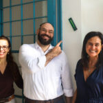 Glorialuz Lanz, Natan Freller e Fernanda Kalim